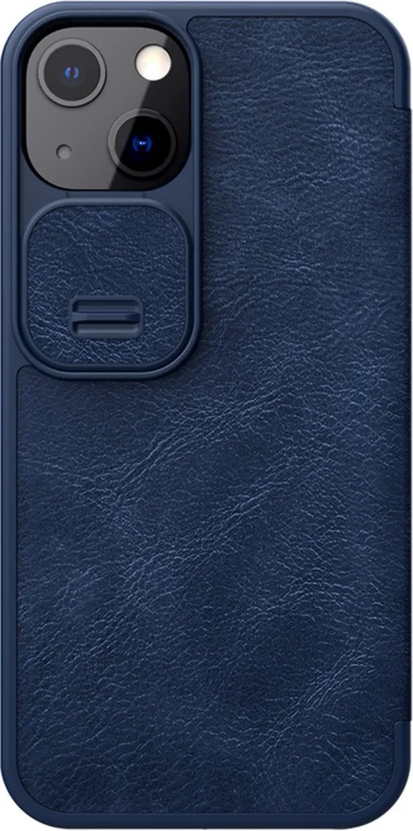 Nillkin Qin Pro Book Case iPhone 13 - Blauw - afbeelding 2 van 3