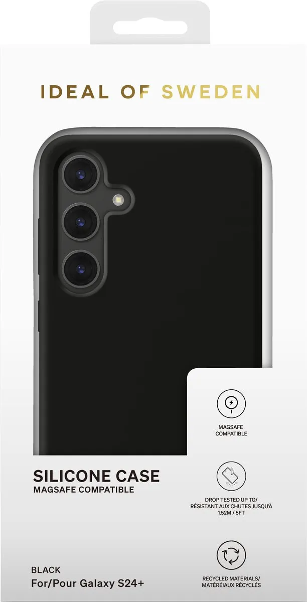 iDeal of Sweden Galaxy S24 Plus Hoesje - Zwart - IDSICMS-S24P-01