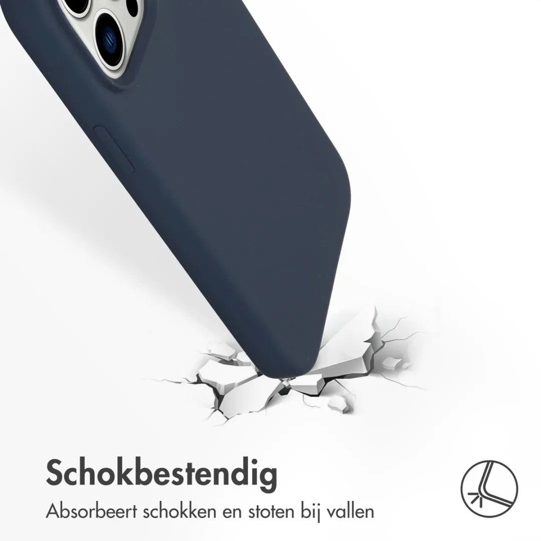Accezz Hoesje iPhone 14 Pro Max Donkerblauw