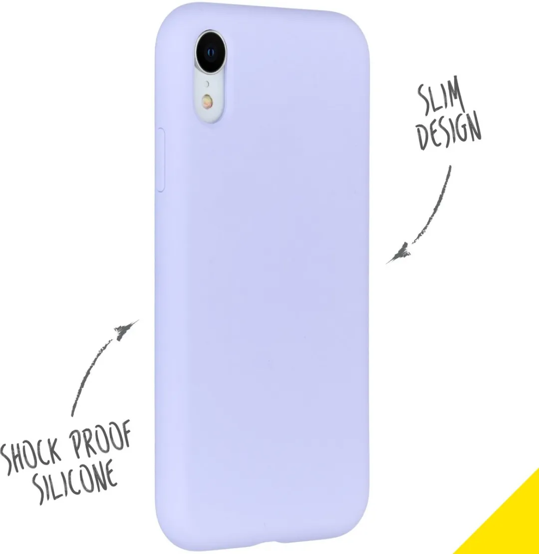Accezz Hoesje iPhone XR - Paars