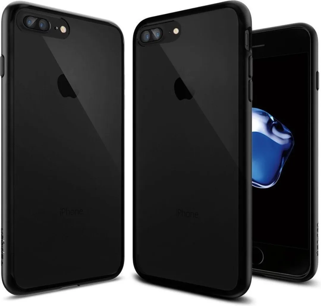 Spigen Ultra Hybrid Hoes iPhone 7/8 Plus - Zwart
