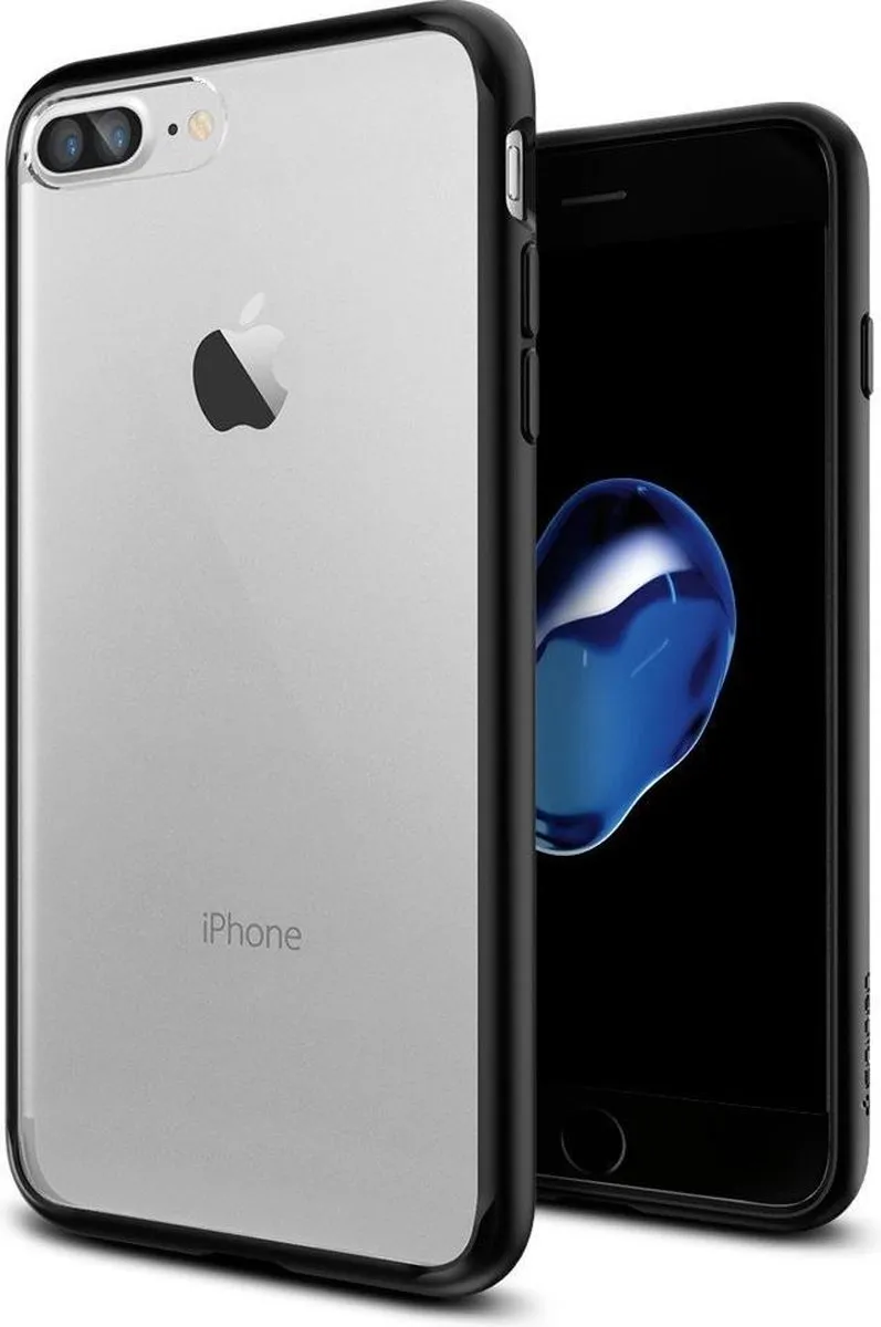 Spigen Ultra Hybrid Hoes iPhone 7/8 Plus - Zwart