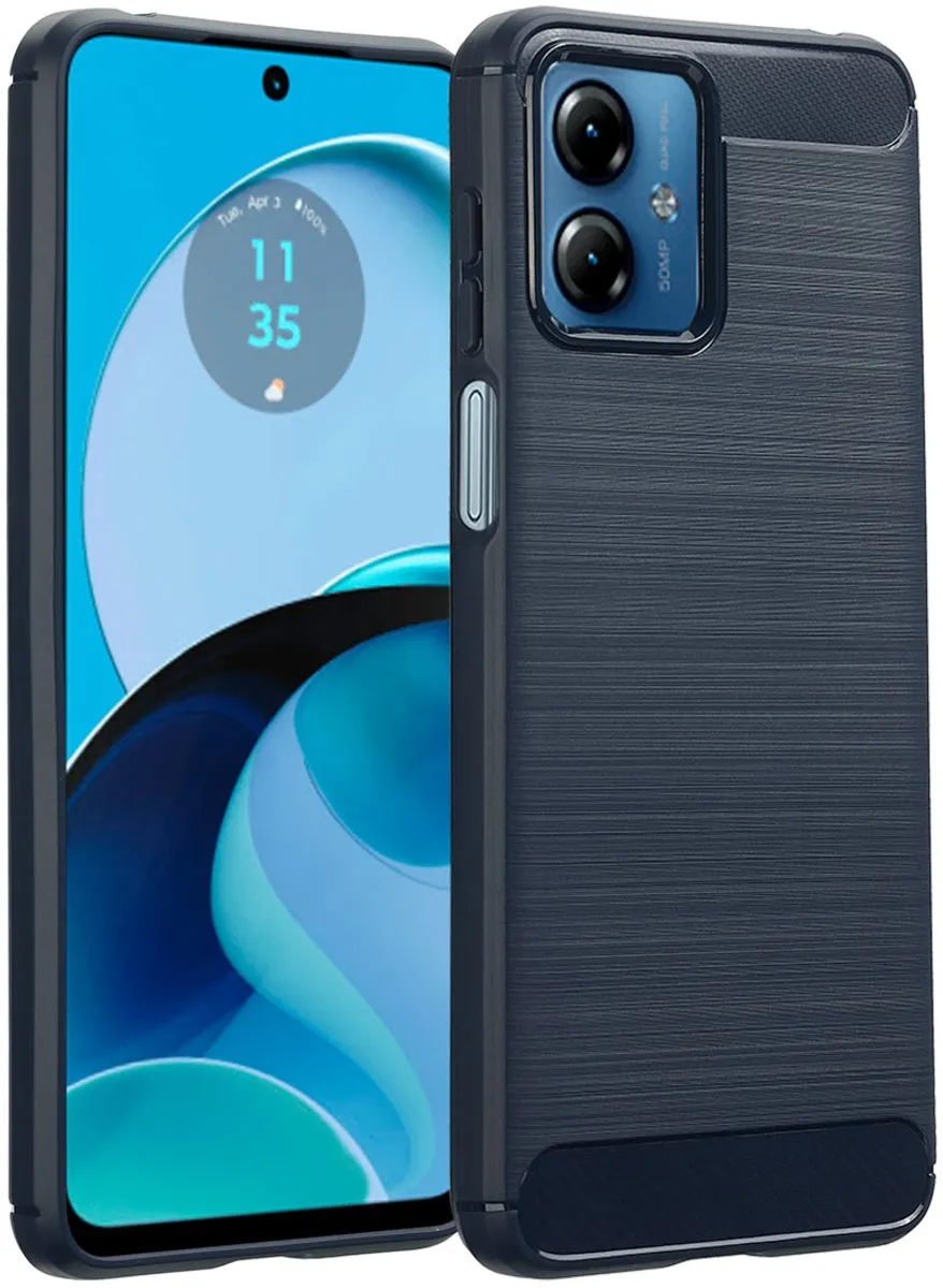 Imoshion Hoesje Motorola Moto G14 Donkerblauw