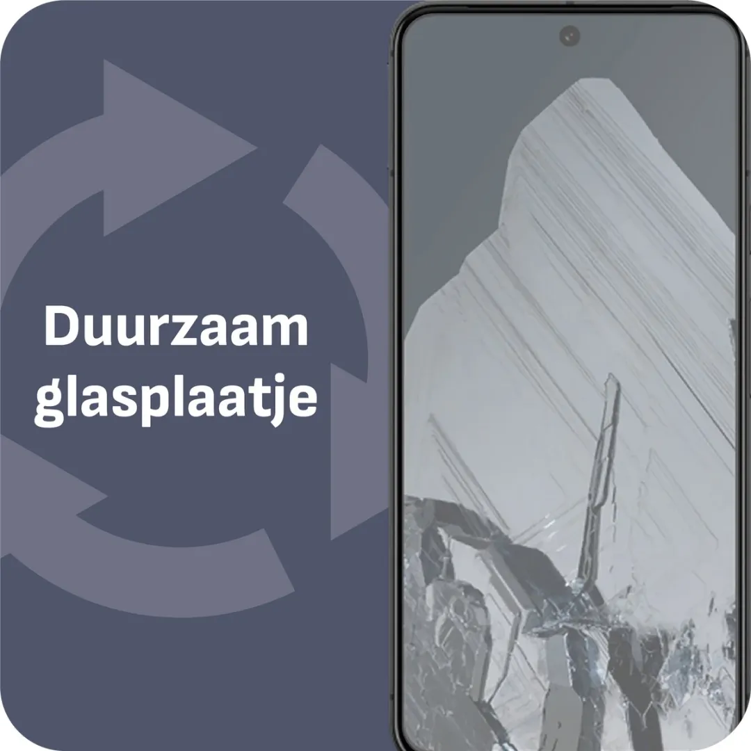 Just in Case Cazy Screenprotector Google Pixel 8 Pro - Transparant - afbeelding 2 van 6