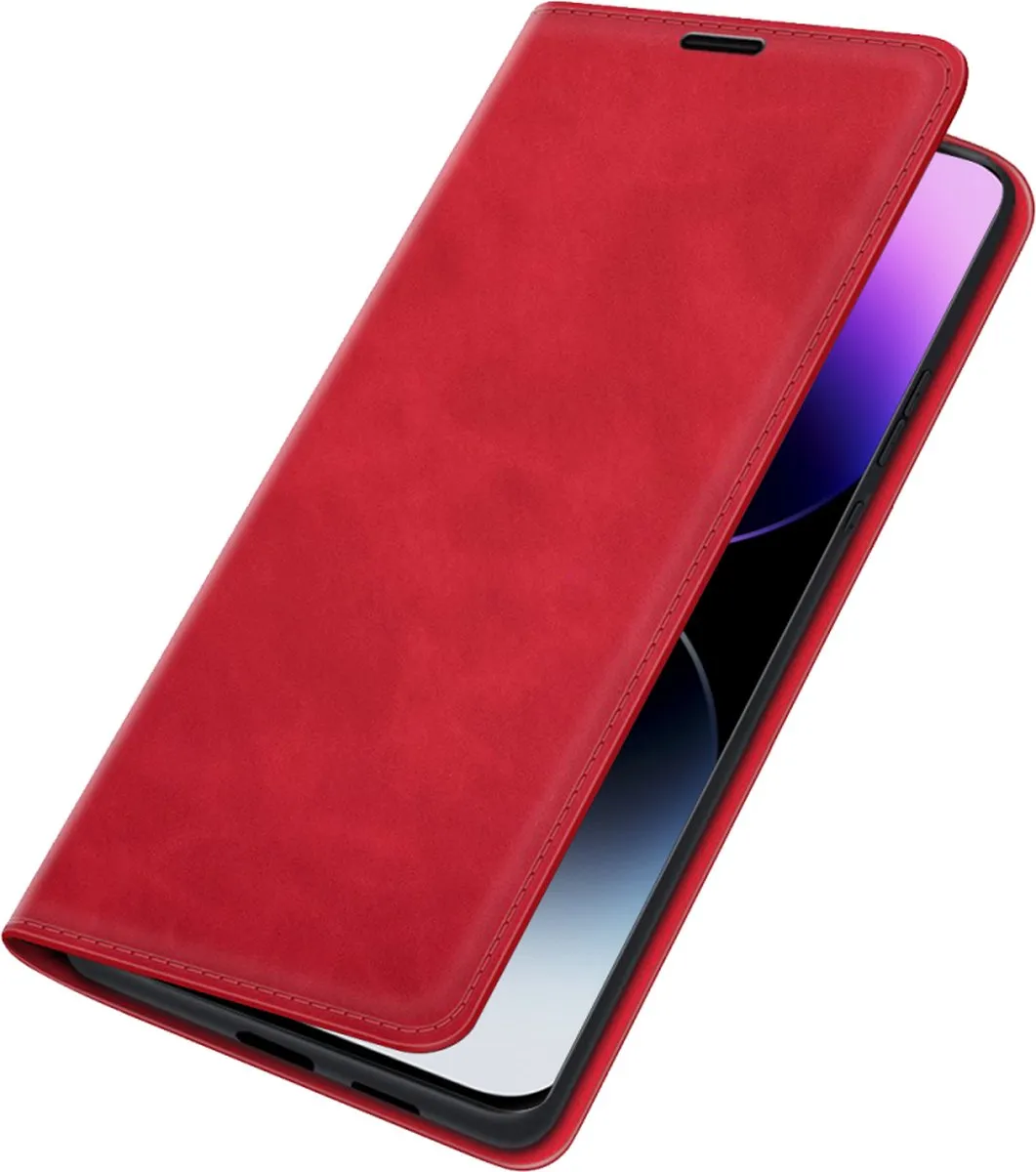 Just in Case Cazy Hoesje iPhone 14 Pro Max 4575923 - Rood