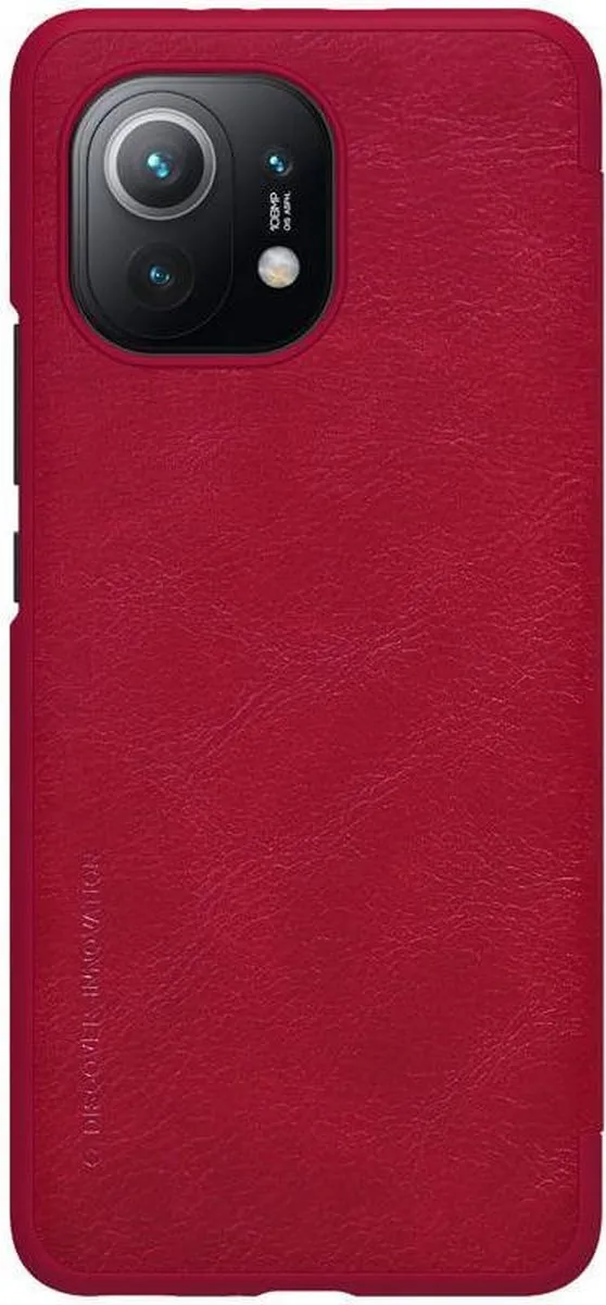 Nillkin Qin Series Book Hoesje Xiaomi Mi 11 - Rood