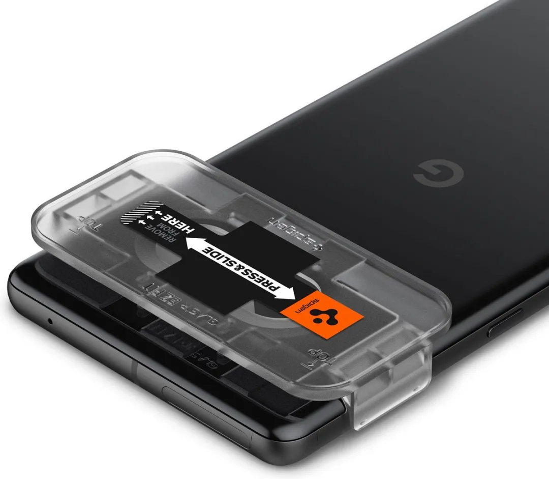 Spigen Optik Google Pixel 7 Camera Lens Protector - 2 Stuks - Zwart