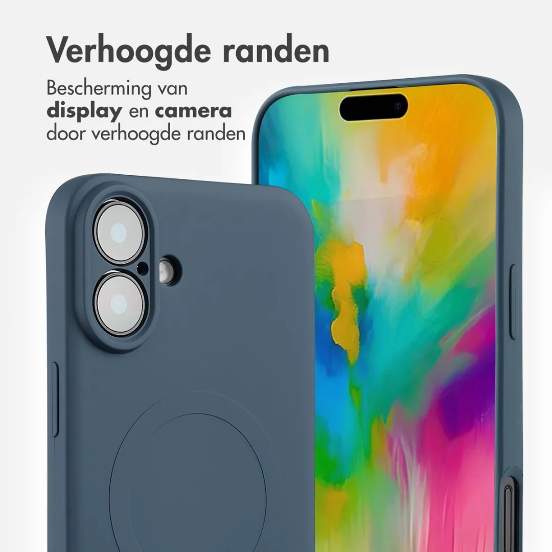 Imoshion Hoesje iPhone 16 - Donkerblauw MagSafe