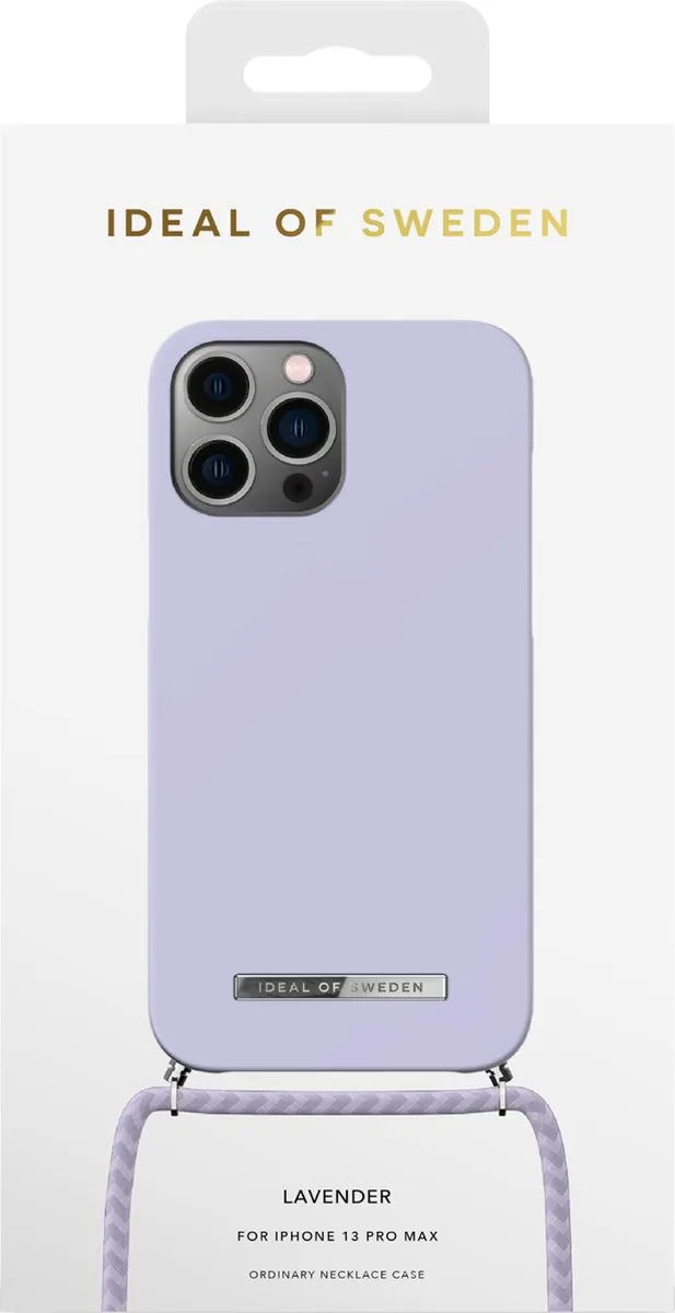iDeal of Sweden Ordinary Phone Necklace Case iPhone 13 Pro Max - Lavender - afbeelding 2 van 2