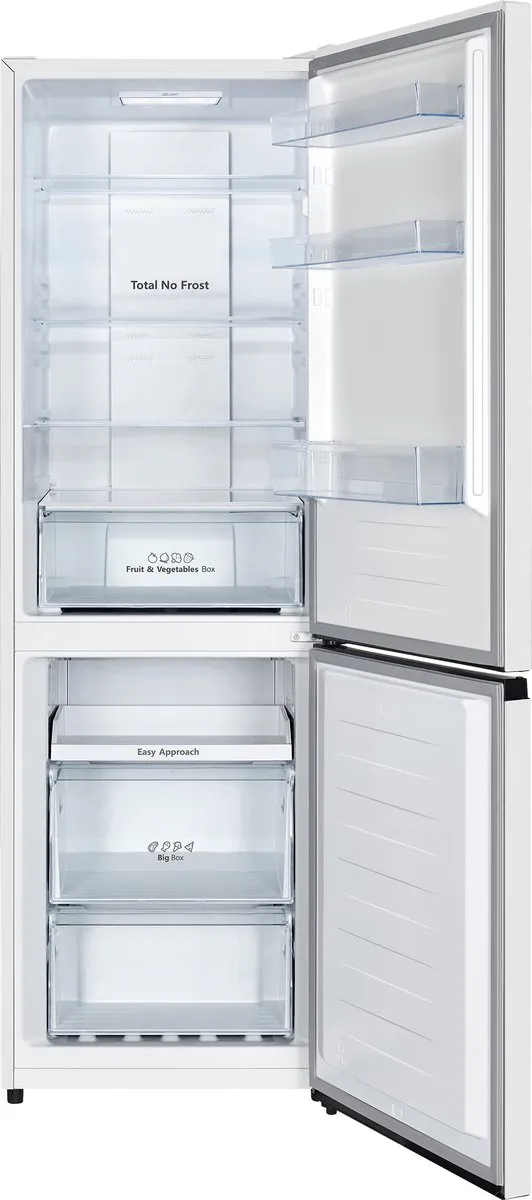 Hisense RB390N4BWC Koelvriescombinatie 304L - No Frost - Wit