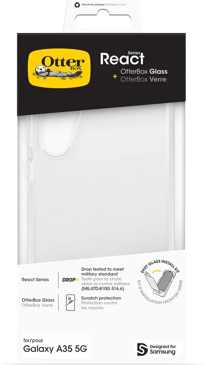 OtterBox 78-81409 Hoes Transparant - Samsung Galaxy A35 5G - afbeelding 6 van 6