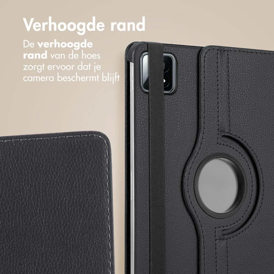 Imoshion Tablethoes Xiaomi Pad 6S Pro 12.4 - 360° Bookcase - Zwart