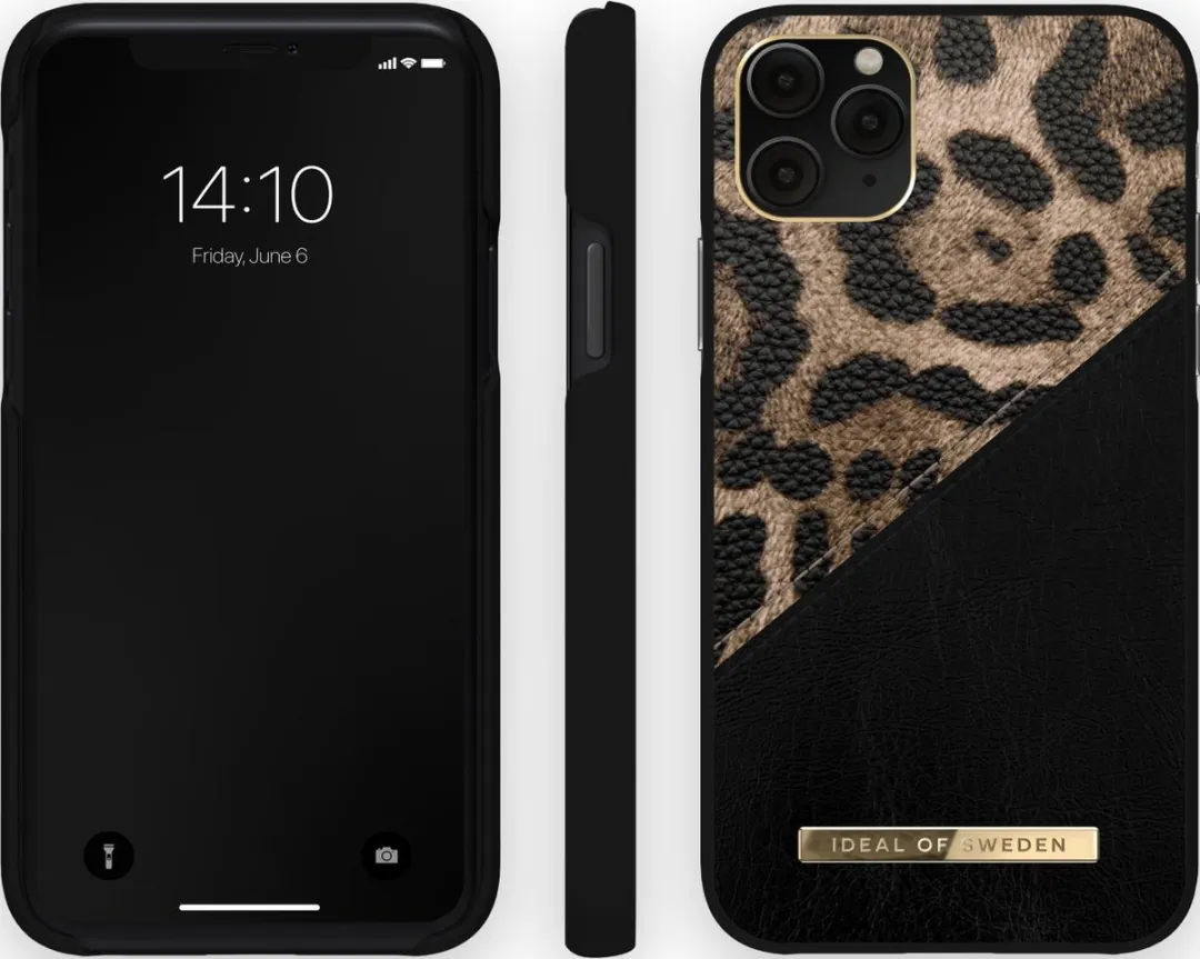 iDeal of Sweden Fashion Case Atelier iPhone 11 Pro/XS/X Midnight Leopard