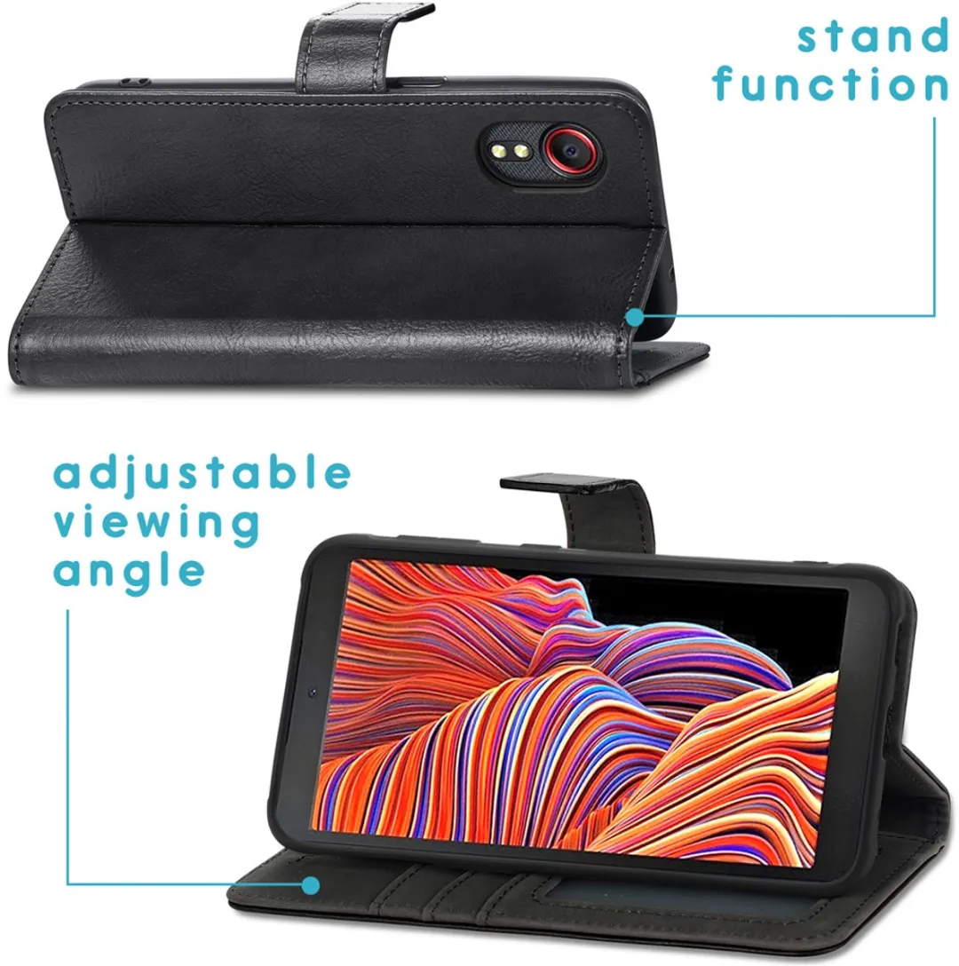 Imoshion Hoesje Samsung Galaxy Xcover 5 - 3 Pasjes - Zwart