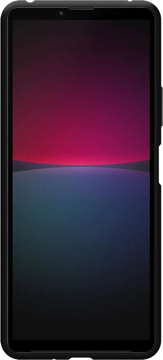 Just in Case Cazy Hoesje Sony Xperia 10 IV - Siliconen - Zwart