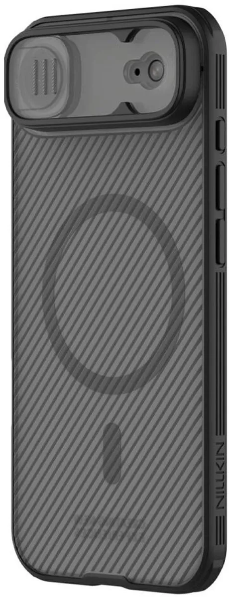 Nillkin CamShield Magnetic Hoesje iPhone Air - Transparant Zwart