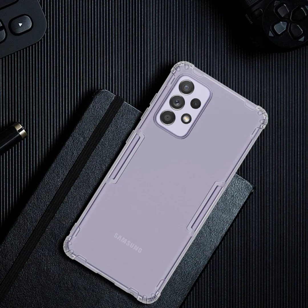 Nillkin Nature TPU Hoes Samsung Galaxy A52 - Grijs - afbeelding 4 van 5