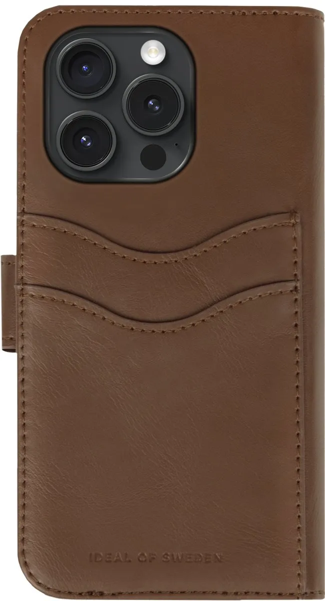 iDeal of Sweden Magnet Wallet IDMWP-I2367P-484 - iPhone 15 Pro Max - Donkerbruin