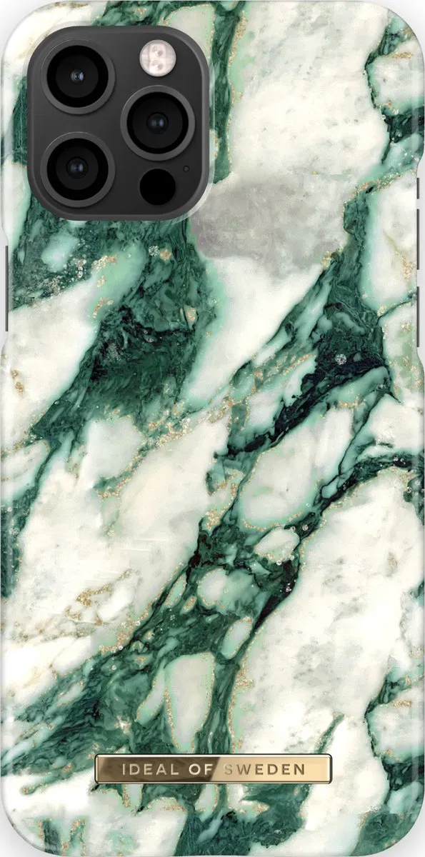 iDeal of Sweden Fashion Case iPhone 12 Pro Max Calacatta Emerald Marble