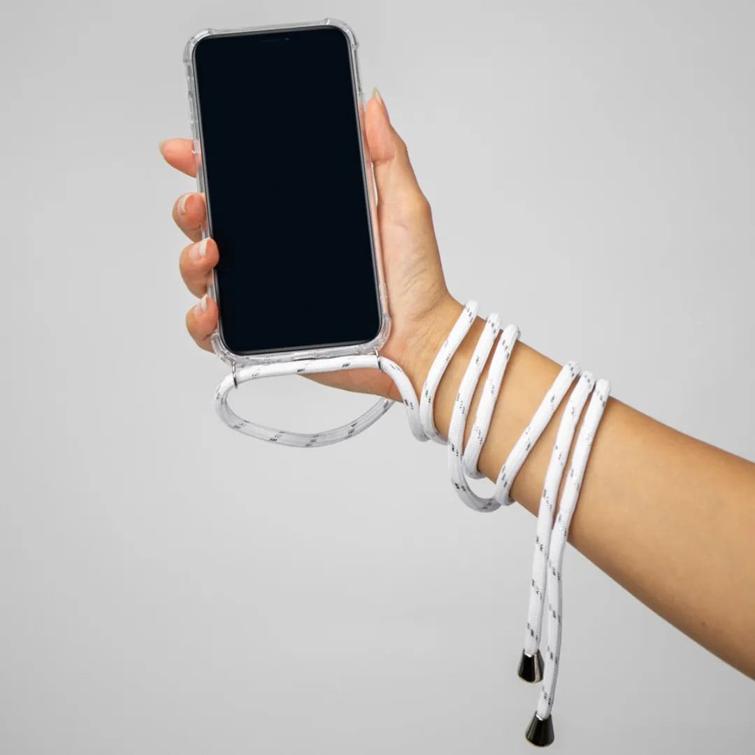 Imoshion Hoesje iPhone 11 Backcover Wit Zilver