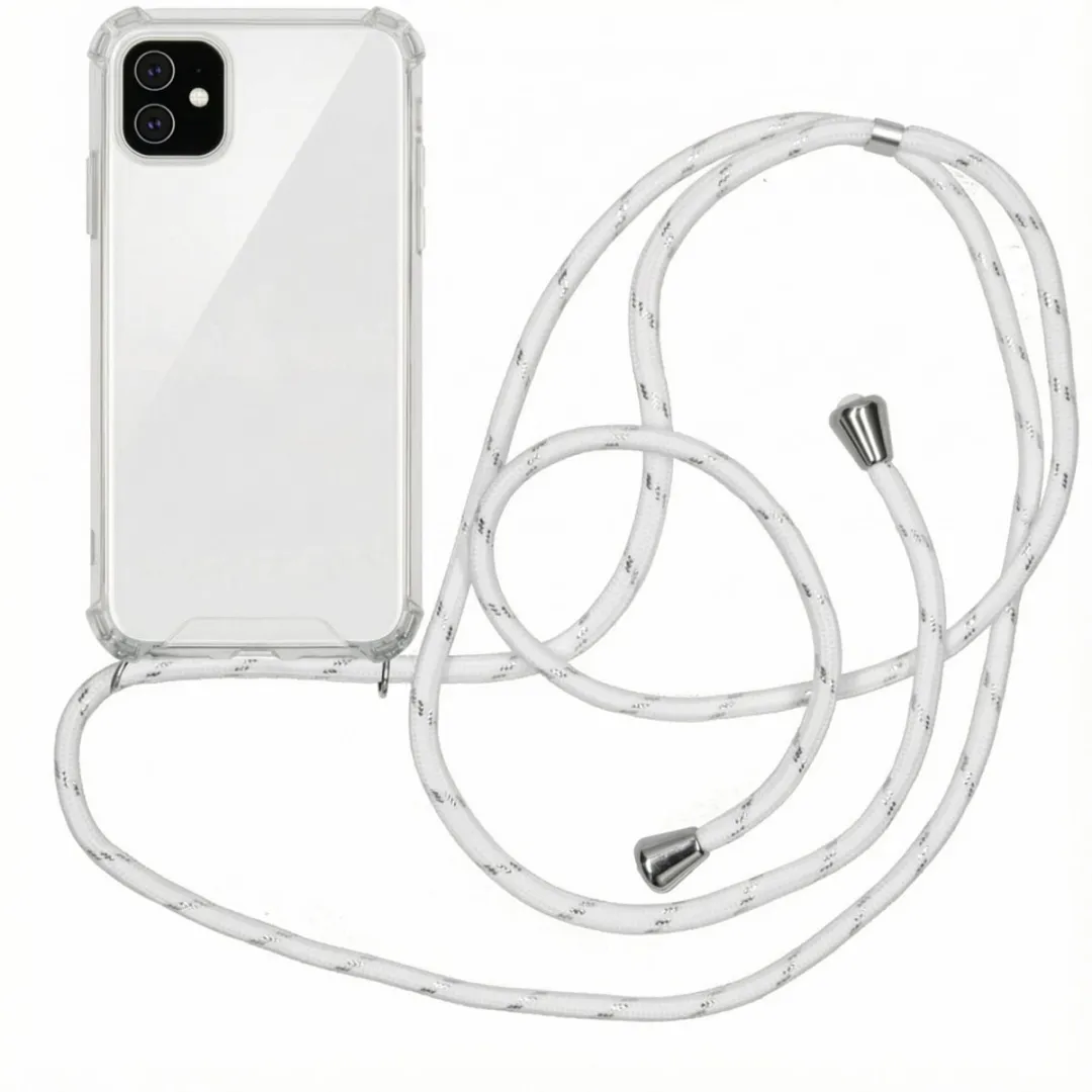 Imoshion Hoesje iPhone 11 Backcover Wit Zilver