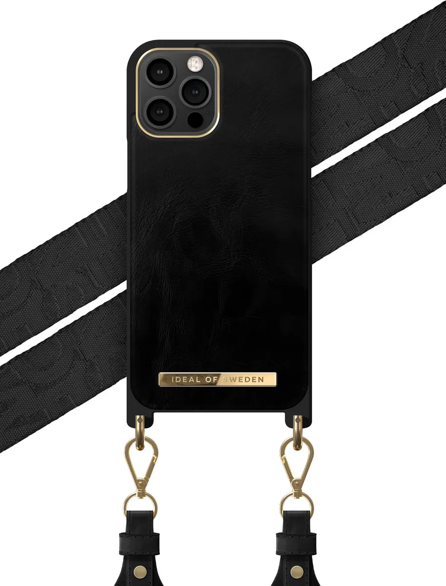 iDeal of Sweden Active Necklace Case iPhone 12 Pro Max IDNCAC21-I2067-296 - Zwart - afbeelding 2 van 6