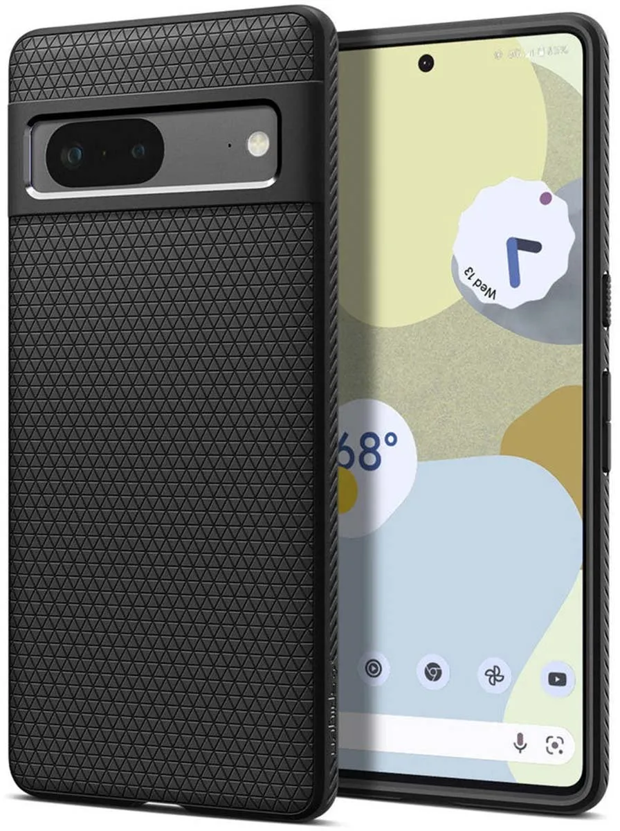 Spigen Liquid Air ACS04696 Hoesje - Google Pixel 7 - Zwart