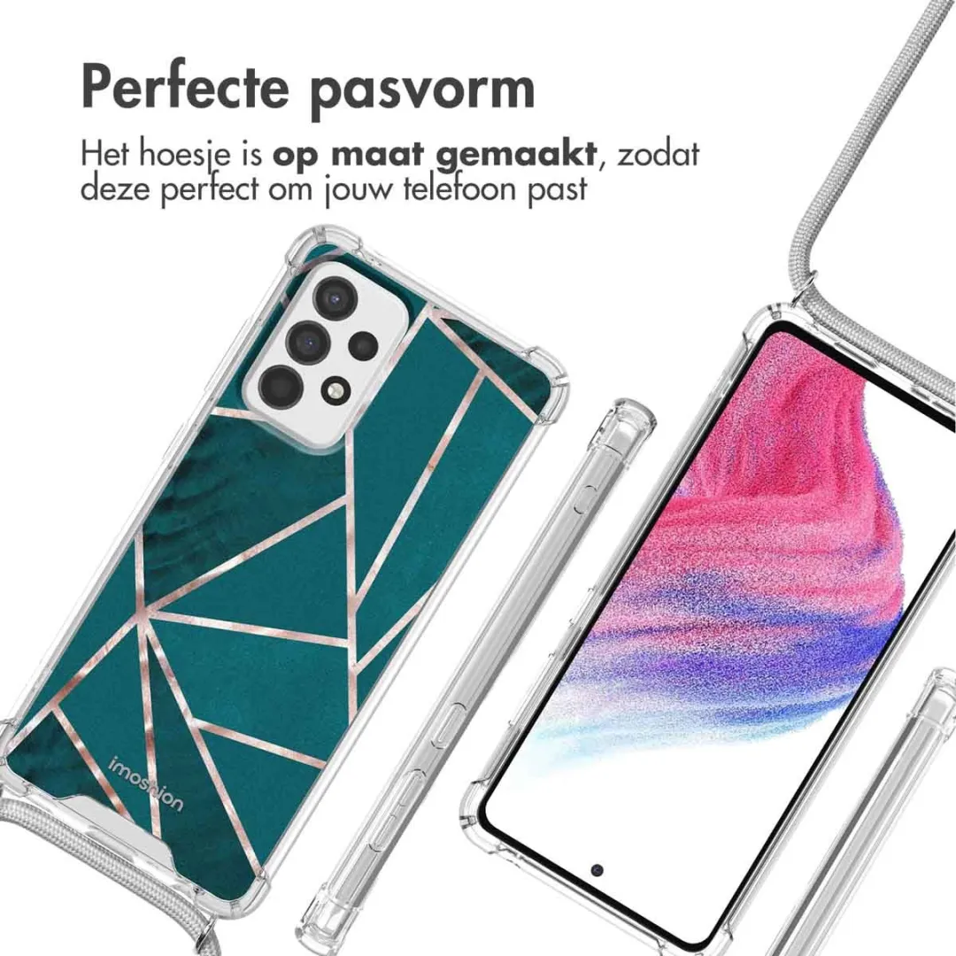 Imoshion Hoesje Samsung Galaxy A53 - Petrol Green Graphic