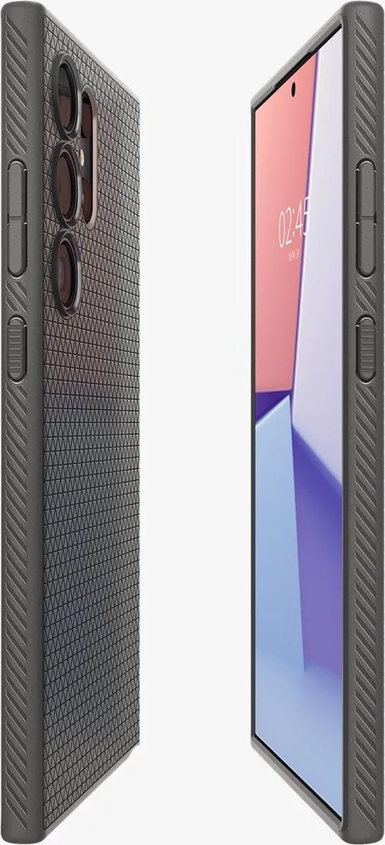 Spigen Liquid Air Hoesje S24 Ultra - Grijs