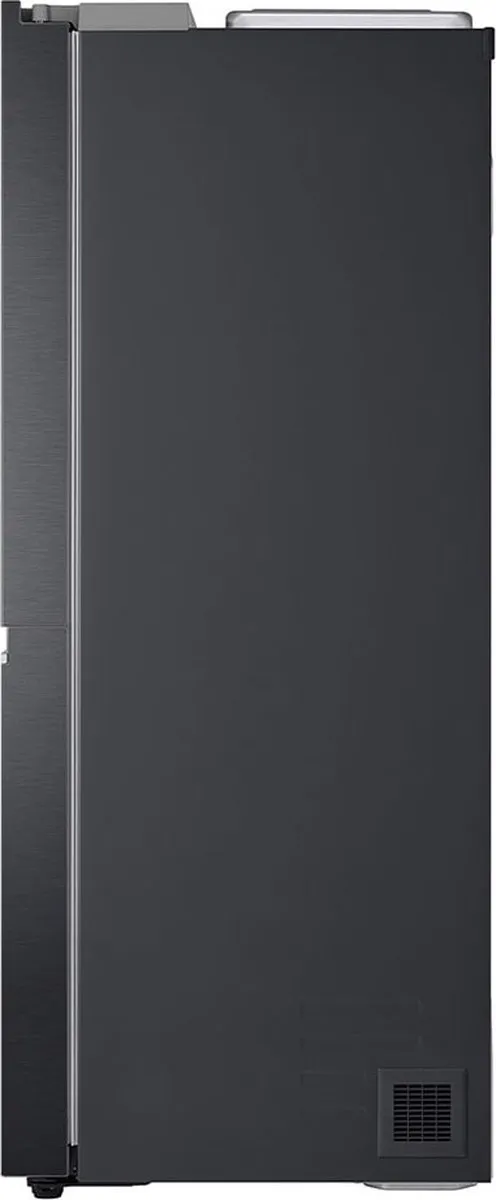 LG GSLV71MCLE Aff Vrijstaande Koelkast 635L - Zwart
