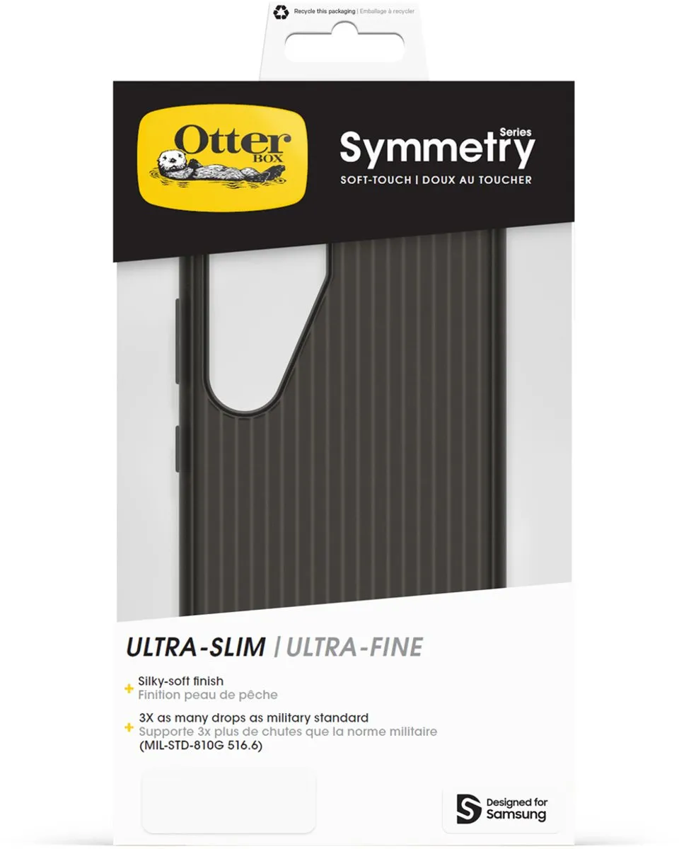 OtterBox Symmetry Soft Touch Backcover S25 - Zwart - 77-97571
