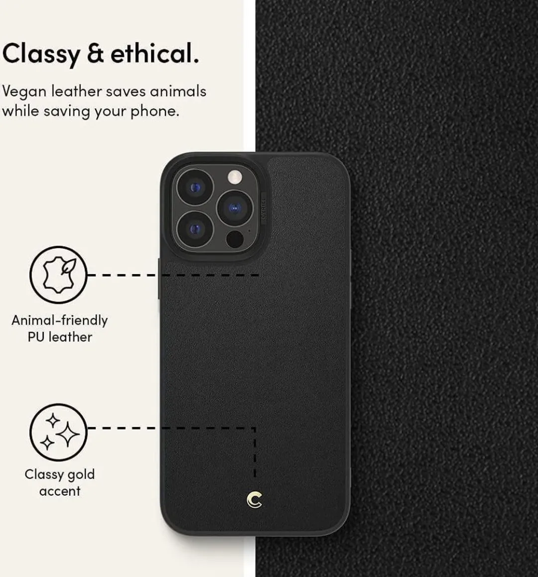 Spigen Hardcase Backcover iPhone 13 Pro Max 8809756649226 - Zwart
