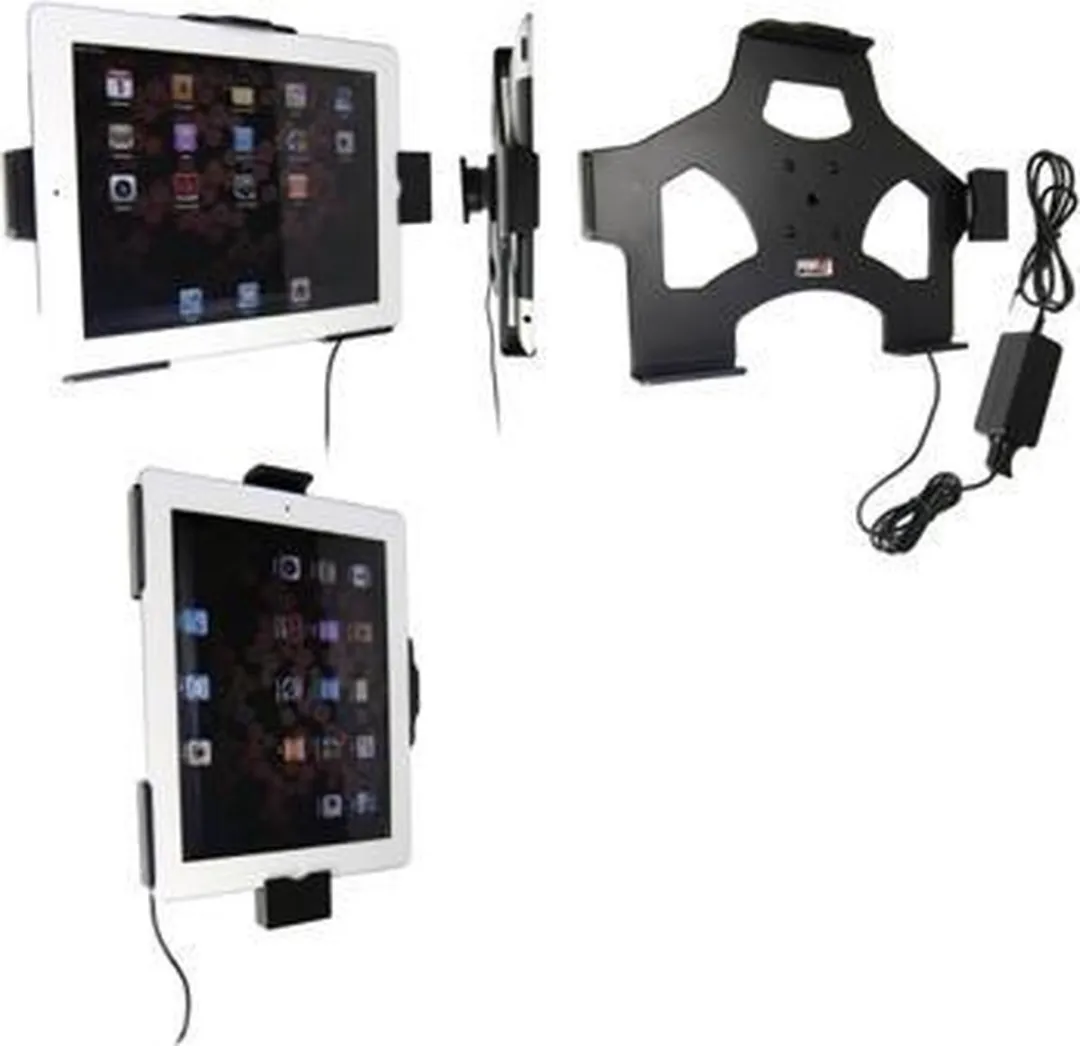 Brodit Actieve Draaibare Houder 527244 iPad - Zwart