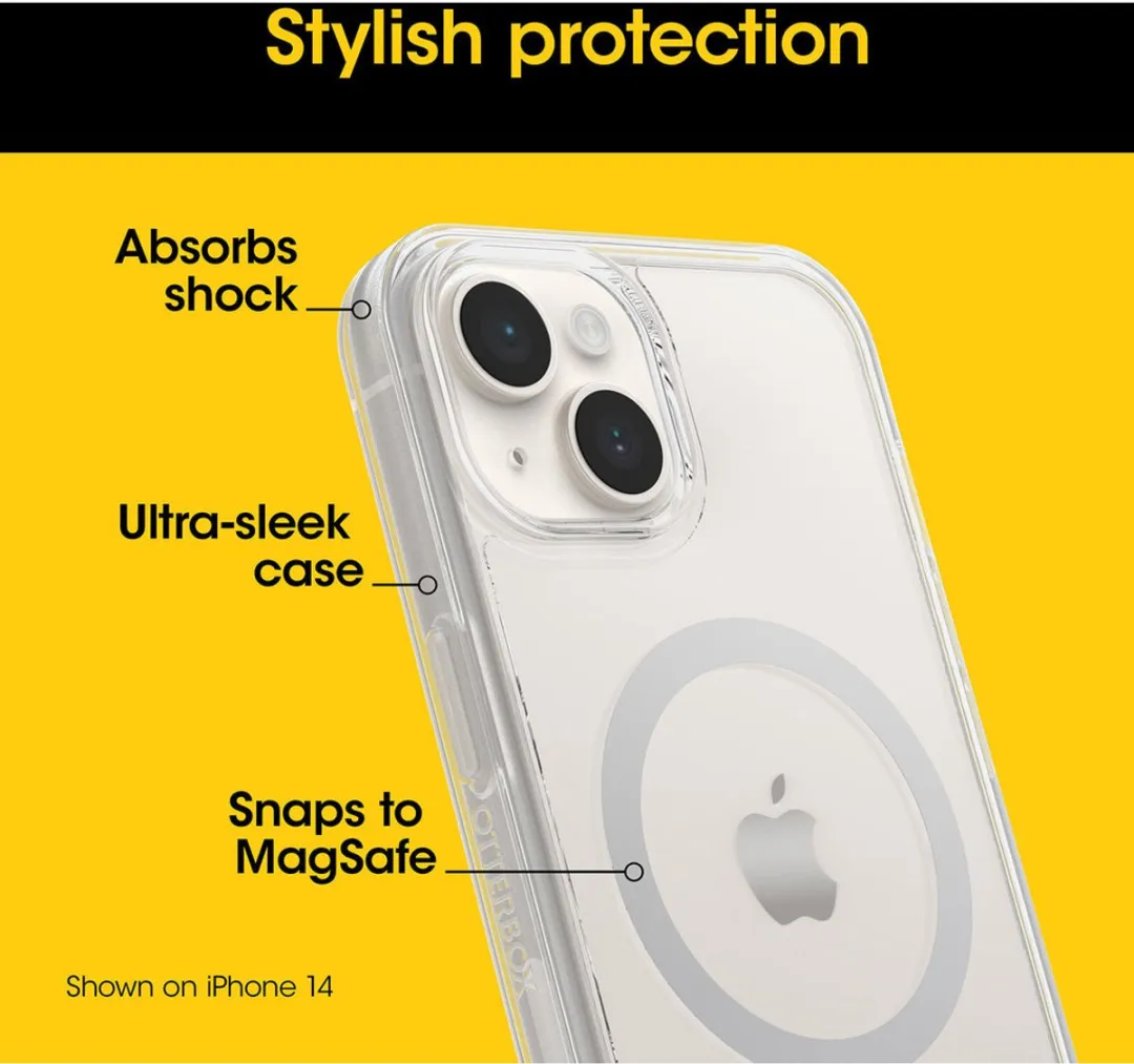 OtterBox Symmetry Hoesje 77-93081 - iPhone 15 Pro Max - Transparant - afbeelding 6 van 6