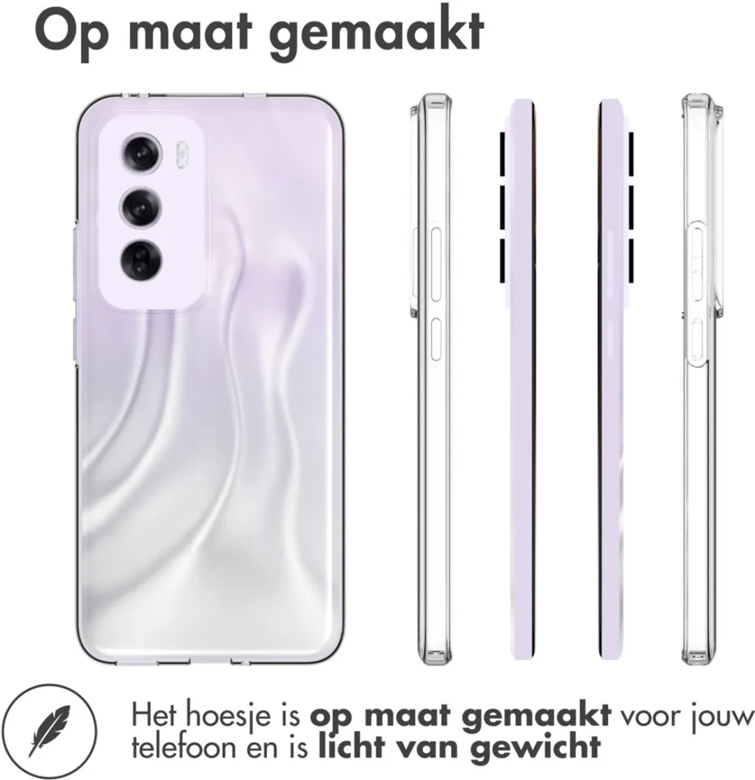 Accezz Hoesje Oppo Reno 12 Pro - Transparant