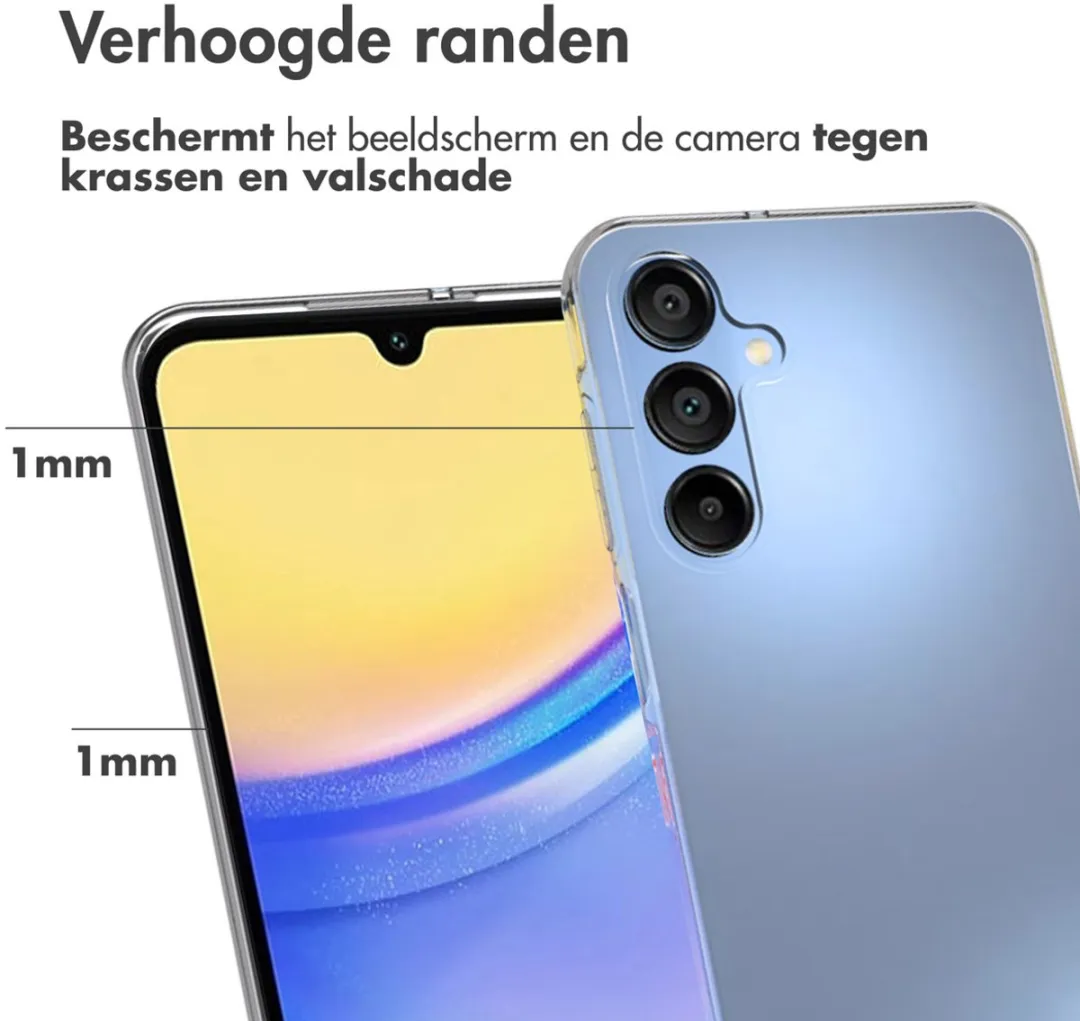 Accezz Hoesje Samsung Galaxy A16 - Transparant