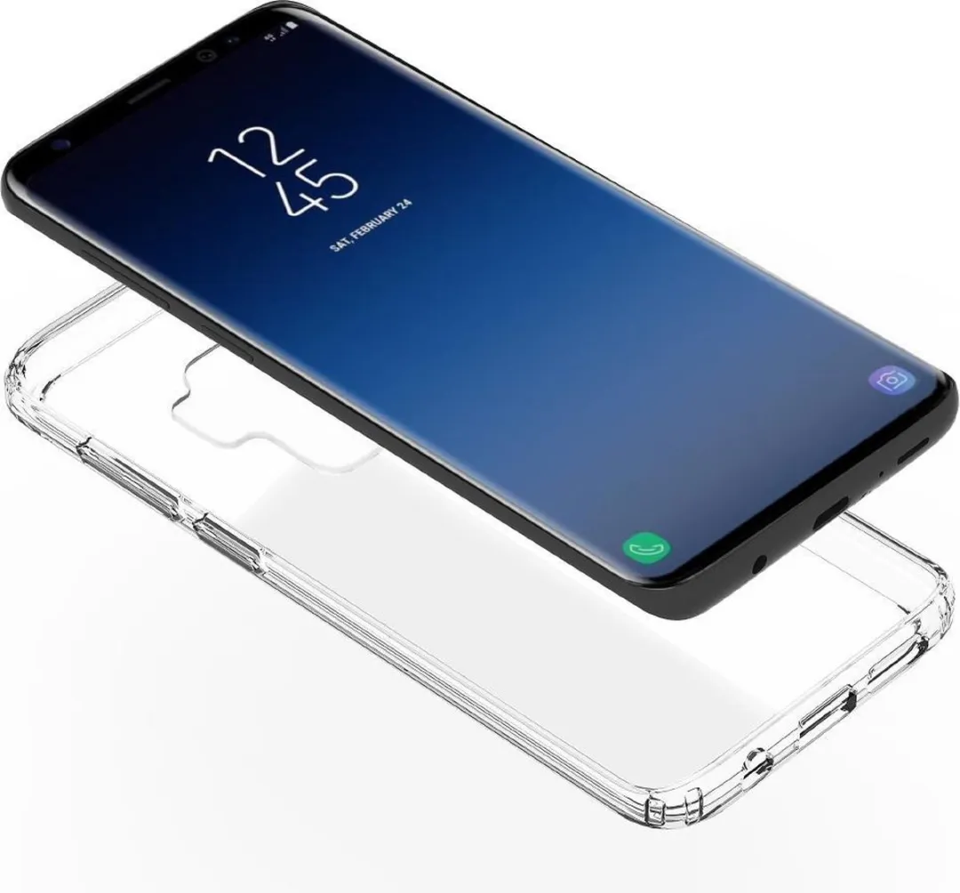 BMAX TPU Hoesje Samsung Galaxy S9+ - Transparant - MPN 3684523452