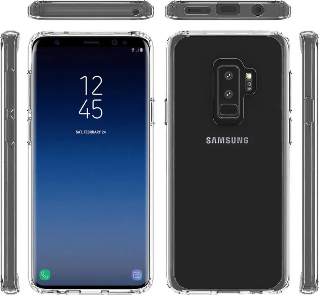 BMAX TPU Hoesje Samsung Galaxy S9+ - Transparant - MPN 3684523452