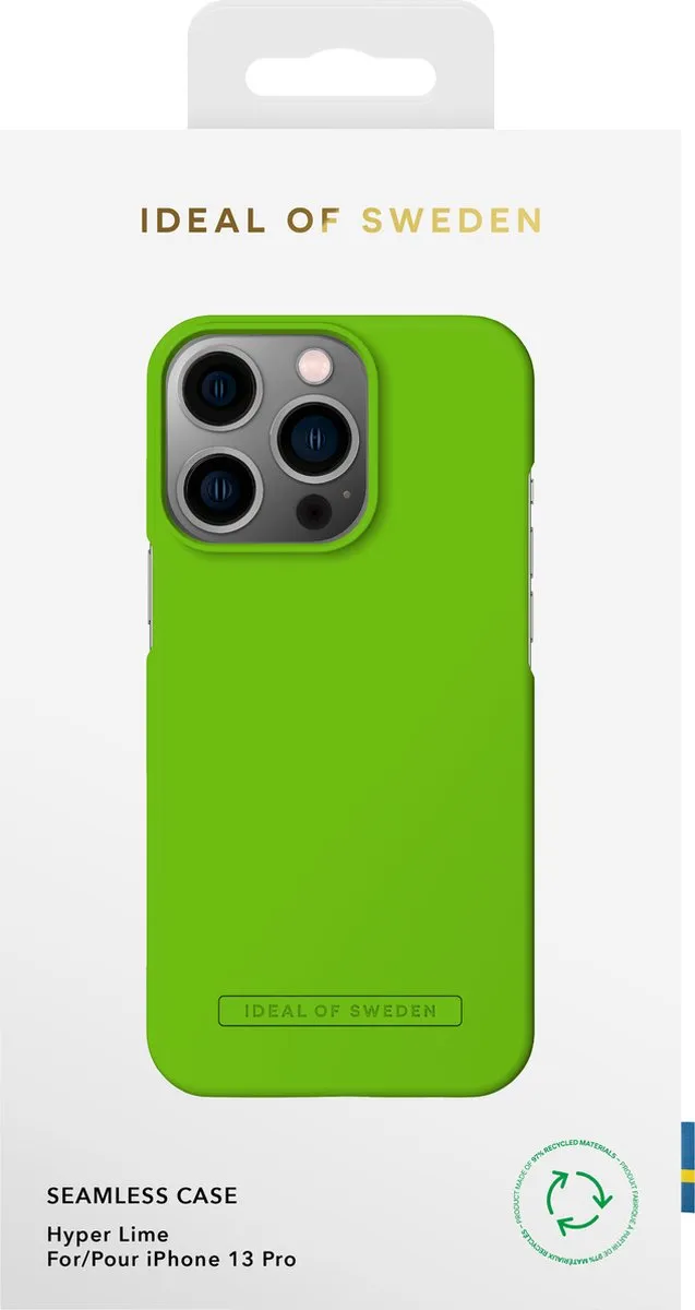 iDeal of Sweden Fashion Case Seamless iPhone 13 Pro - Hyper Lime - afbeelding 2 van 6