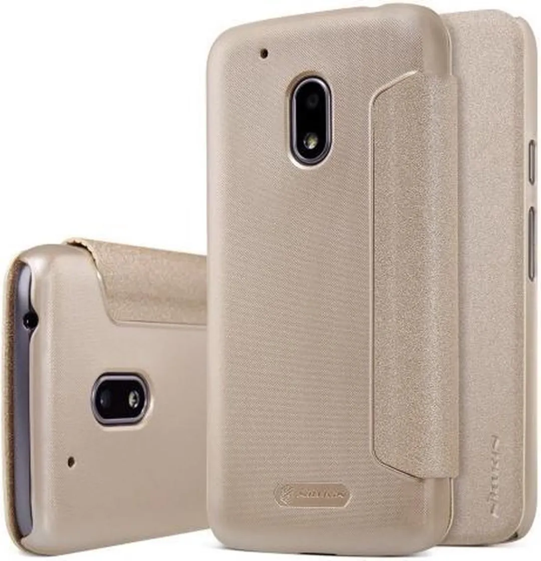 Nillkin Sparkle Series Leather Case Moto G4 Play