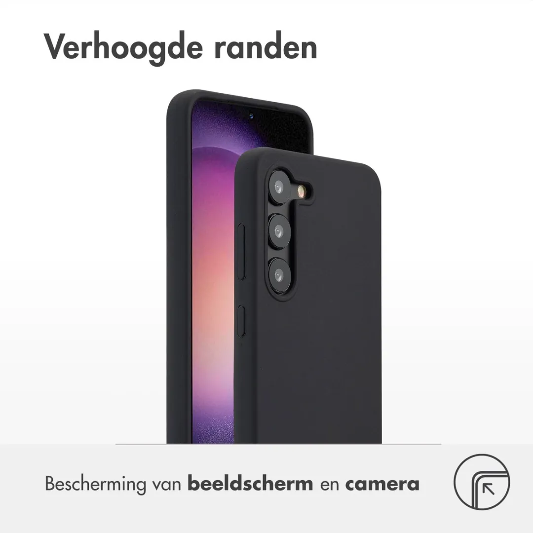 Accezz Hoesje Samsung Galaxy S23 - Zwart
