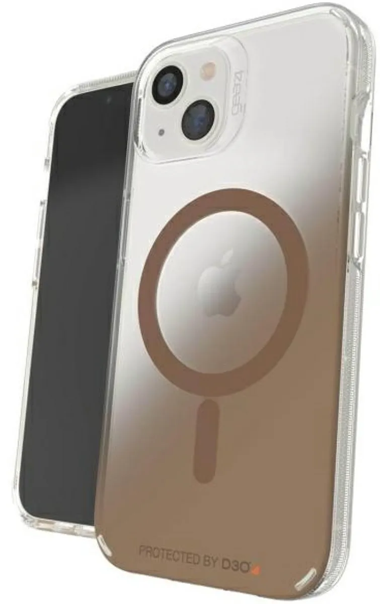 Gear4 Milan Snap Gradient 2 D3O Hoesje 47483 - iPhone 13 - Goud