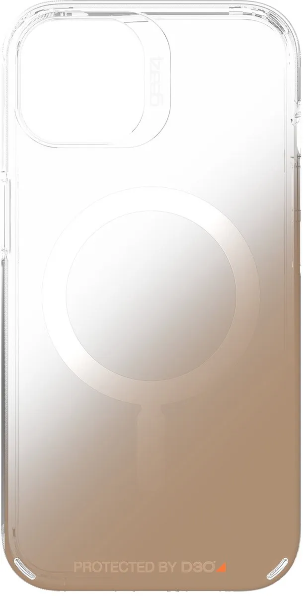 Gear4 Milan Snap Gradient 2 D3O Hoesje 47483 - iPhone 13 - Goud