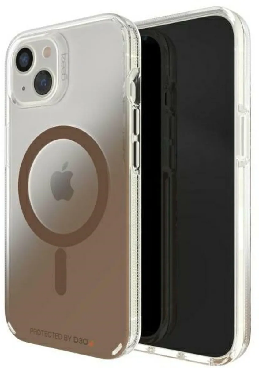 Gear4 Milan Snap Gradient 2 D3O Hoesje 47483 - iPhone 13 - Goud