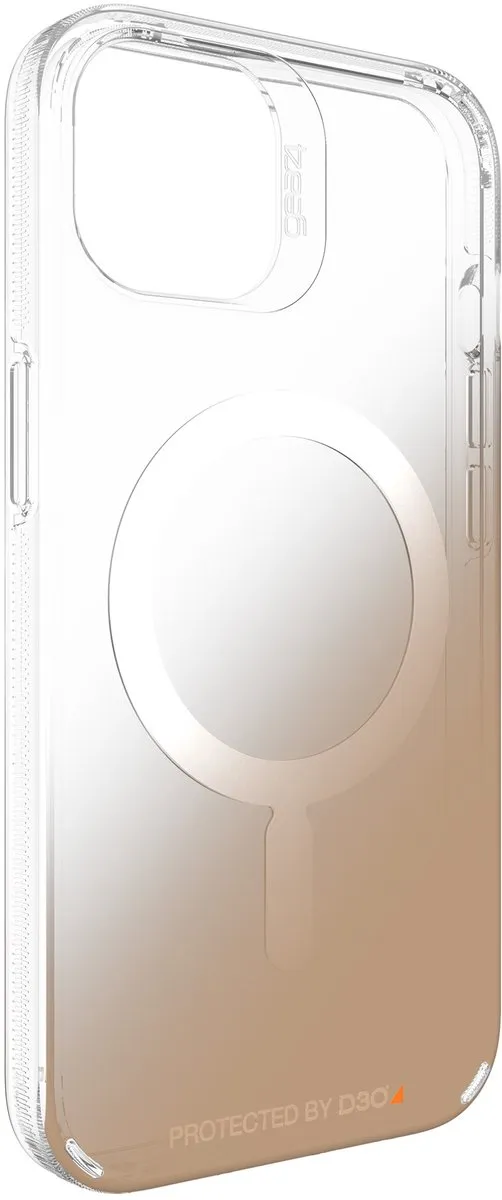 Gear4 Milan Snap Gradient 2 D3O Hoesje 47483 - iPhone 13 - Goud