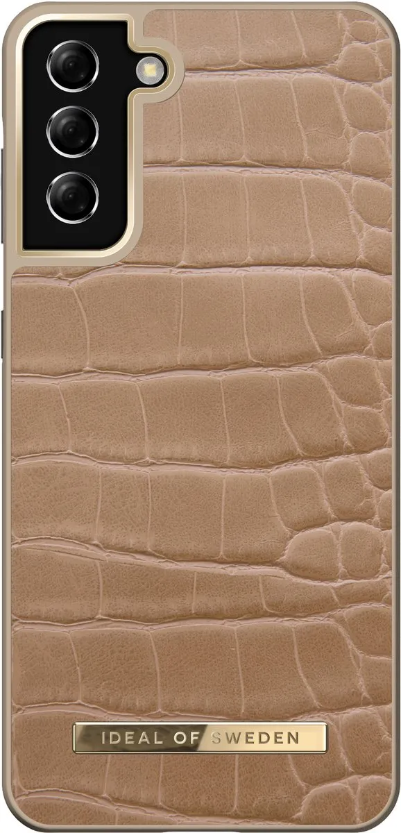 iDeal of Sweden Atelier Case Galaxy S21+ - Camel Croco