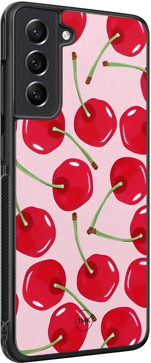 Casevibes S21FE/B/016 Hoesje Samsung Galaxy S21 FE - Roze