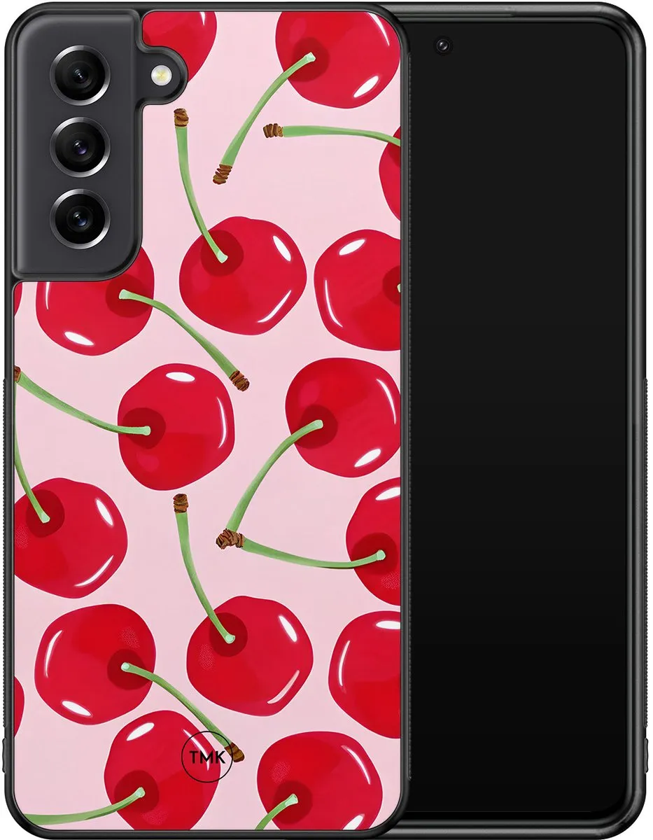 Casevibes S21FE/B/016 Hoesje Samsung Galaxy S21 FE - Roze