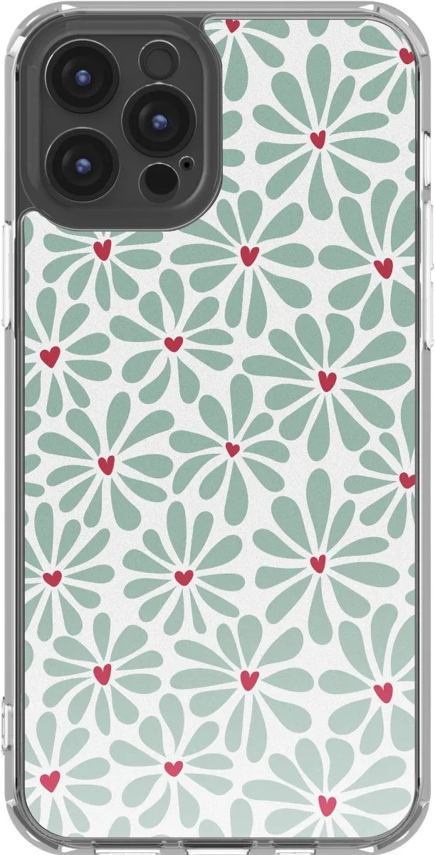 Imoshion Hoesje Apple iPhone 12 Pro - Bloom Love Sage Green
