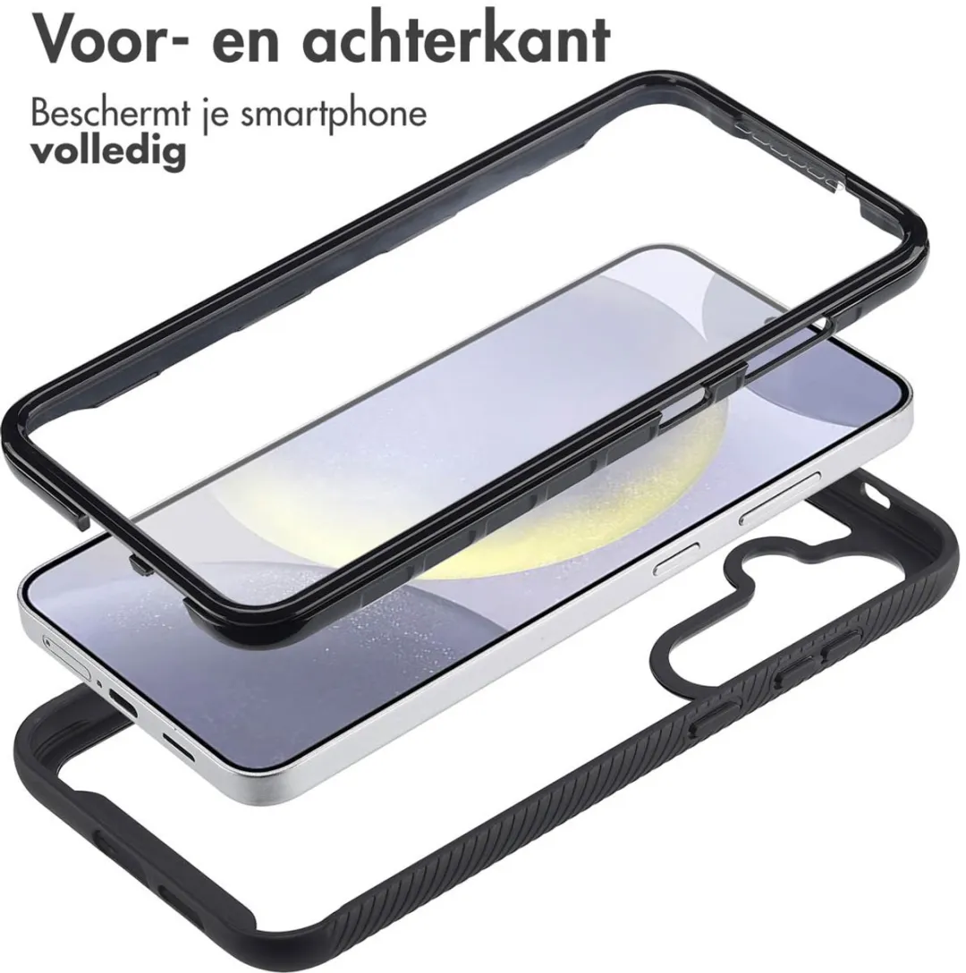 Imoshion Hoesje Samsung Galaxy S25 Plus - 360° Beschermend - Zwart